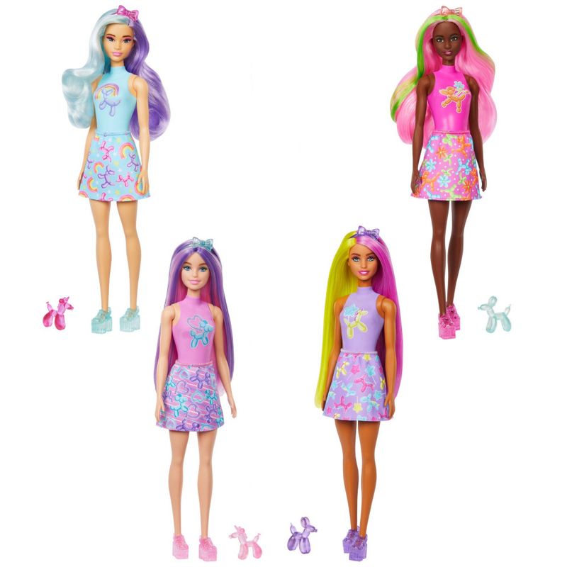 MATJFY73 - Boneca Barbie Surpresa - Animais de Balao - Color Reveal - Sortido - Mattel  2