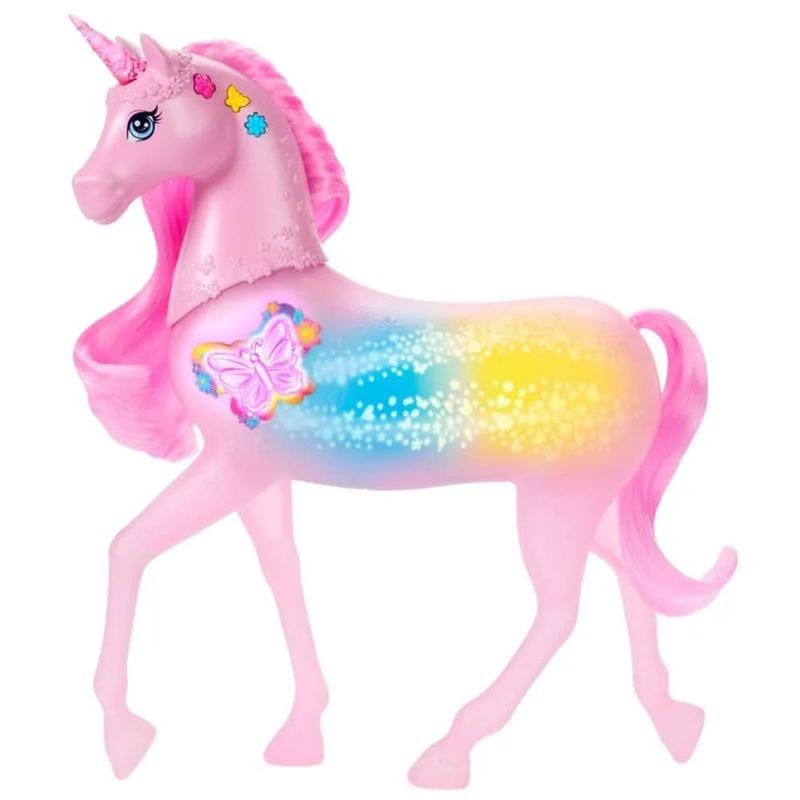 MATJCP78 -  Fantasy Unicornio com Luz e Som - Barbie - Mattel  2