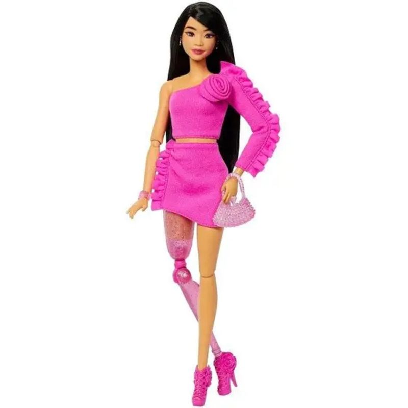 MATHYV26 - Boneca Barbie Fashion - Deluxe - STYLE - Perna Mecanica - Mattel 2
