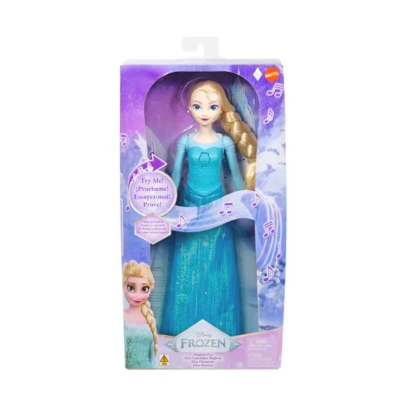 MATJDX44 - Boneca Elsa Musical - Frozen - Disney - Mattel 1