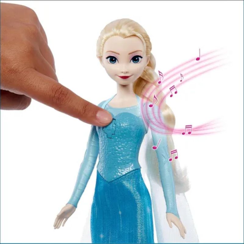 MATJDX44 - Boneca Elsa Musical - Frozen - Disney - Mattel 4