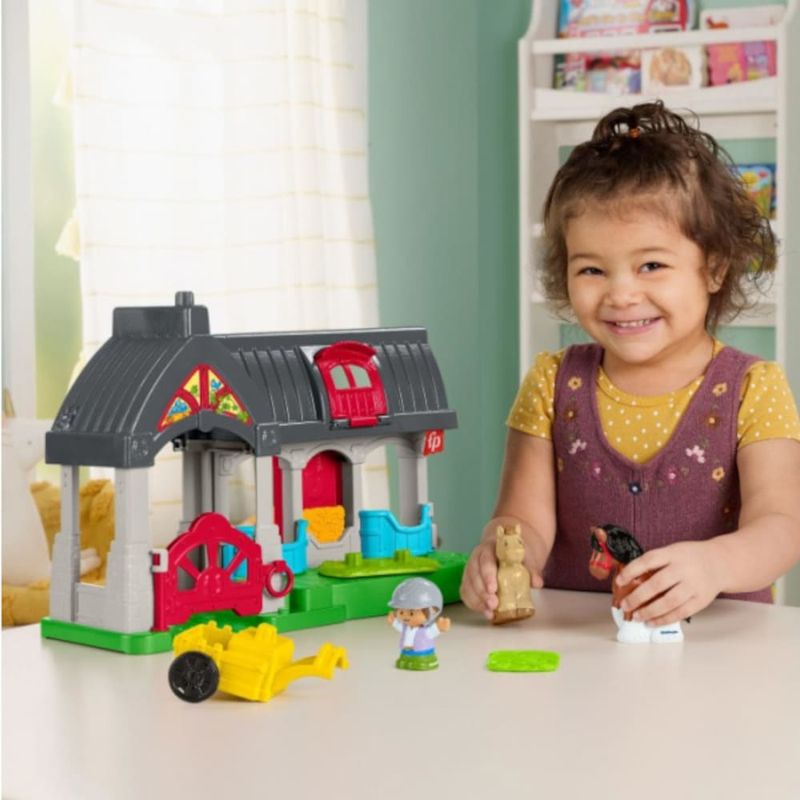 MATHWR84 - Estabulo De Animais - Little People - Fisher-Price - Mattel 6