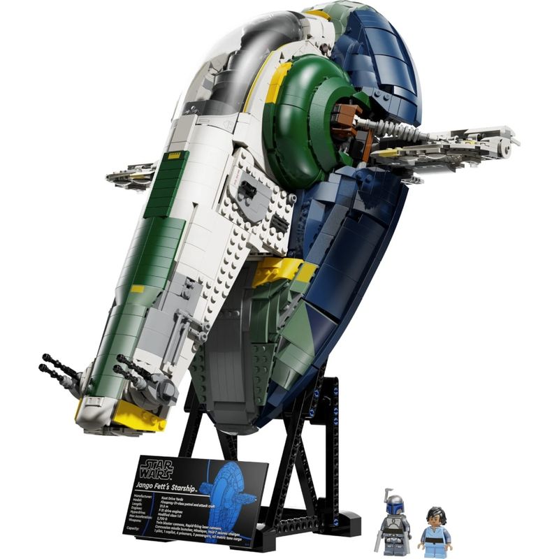 LEG75409 - LEGO Star Wars - Nave Estelar Classe Firespray de Jango Fett - 2970 Pecas - 75409 2