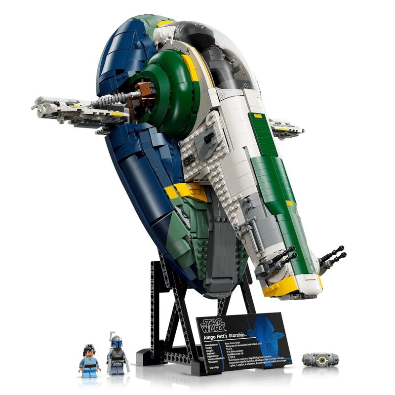 LEG75409 - LEGO Star Wars - Nave Estelar Classe Firespray de Jango Fett - 2970 Pecas - 75409 3