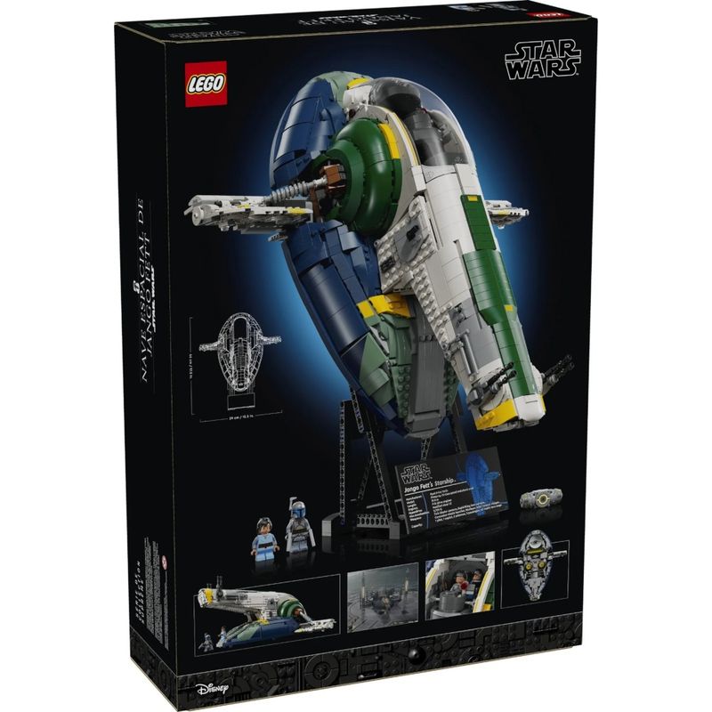 LEG75409 - LEGO Star Wars - Nave Estelar Classe Firespray de Jango Fett - 2970 Pecas - 75409 8