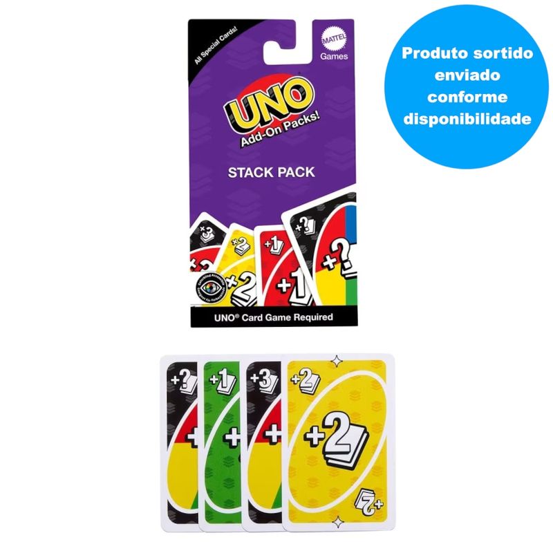 MATJCV55 - Jogo Uno - Pacote Complementar - Sortido - Mattel 1