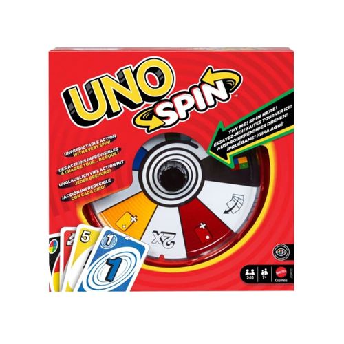 Jogo de Tabuleiro - Uno Spin - Mattel