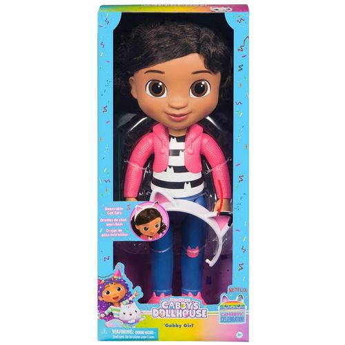 Boneca Gabby com Tiara - A Casa Mágica da Gabby - 33 cm - Sunny