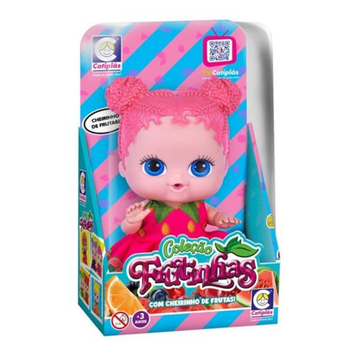 Boneca Perfumada - Goiaba - Coleção Frutinhas - 18 cm - Cotiplás