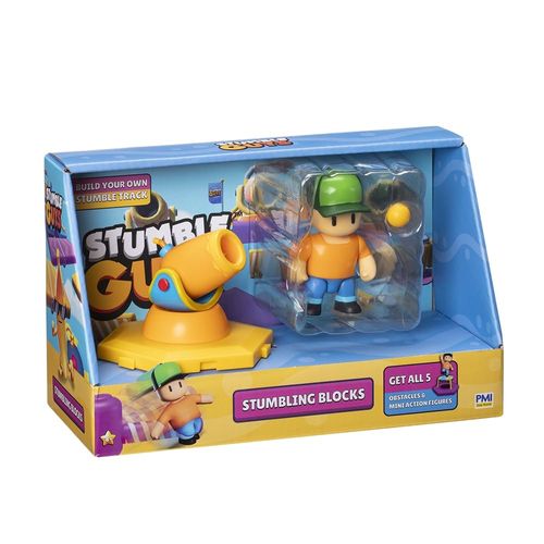 Conjunto Stumble Guys - Obstáculo Canhão - Corrida Stumble - Multikids