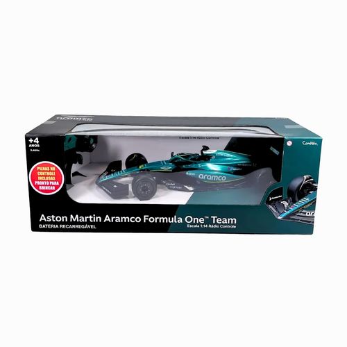 Carrinho de Controle Remoto - Aston Martin - Formula 1 - 1:14 - Candide