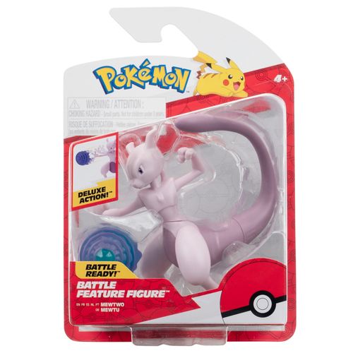 Figura Articulada Pokémon - Mewtwo - 11 cm - Sunny