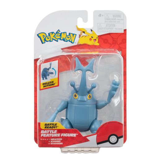 Figura Articulada Pokémon - Heracross - 11 cm - Sunny