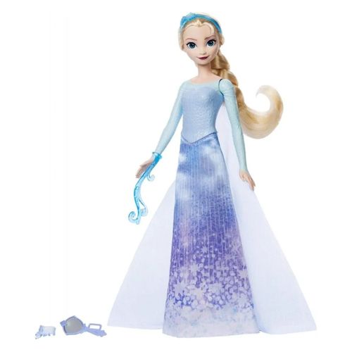 Boneca Princesa com Surpresas - Elsa - Spin & Reveal - Frozen - Disney - Mattel