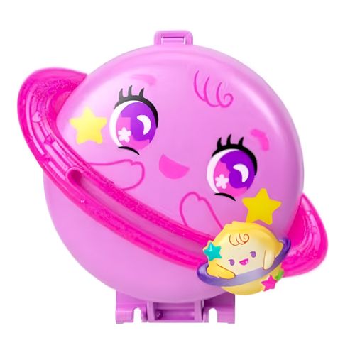 Playset Polly Pocket com Mini Boneca - Planeta - Estojo - Mattel