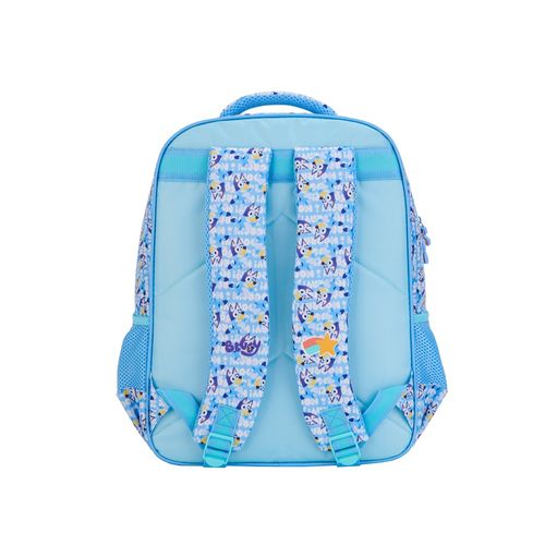 Mochila Escolar - Bluey Y com Pelúcia Estampada - 40 cm - Xeryus