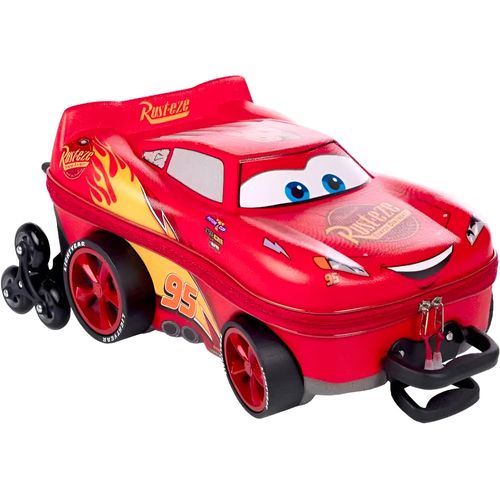 Mochila com Rodinhas - Relâmpago Mcqueen - Carros da Pixar - 53 cm - Diplomata