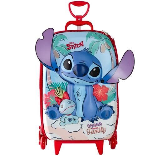 Mochila com Rodinhas - Stitch - Lilo & Stitch - 53 cm - Diplomata
