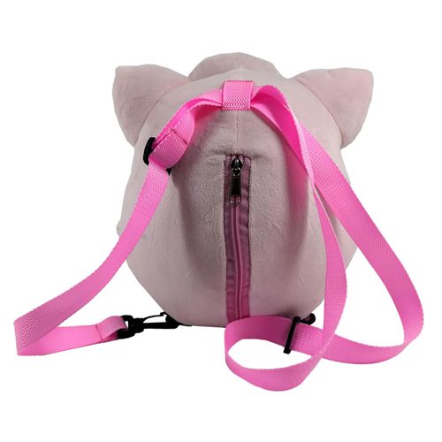 Mochila de Pelúcia Pokémon - Jigglypuff - BBR Toys