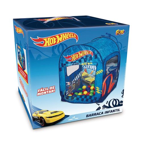 Barraca Infantil - Hot Wheels com 50 Bolinhas - Fun