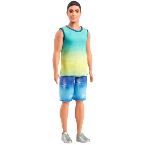 Boneco Ken Fashionista - Regata e Shorts - Mattel