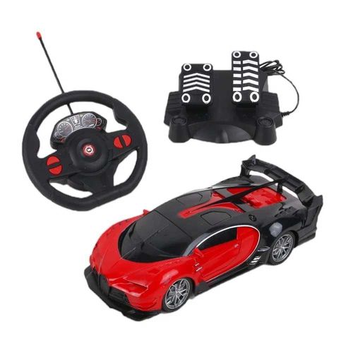 Carrinho de Controle Remoto - Spark Vermelho - Racing Control - 27cm - 1:16 - Multikids