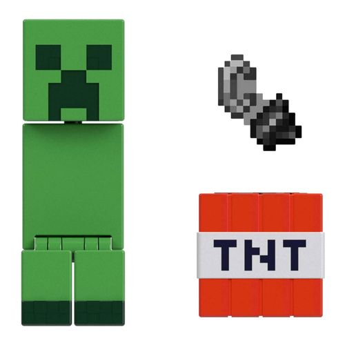 Mini Figura Minecraft - Creeper - Mojang - Mattel